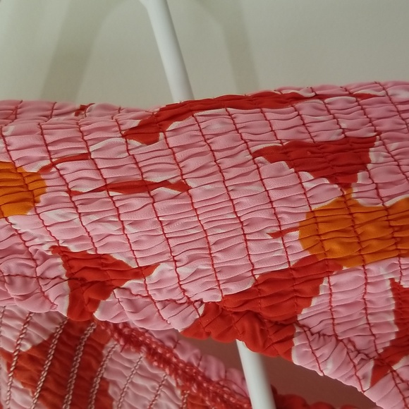 BTFBM Bright & Vibrant Medium Floral One Shoulder Flowy Summer Maxi Dress - Picture 6 of 12